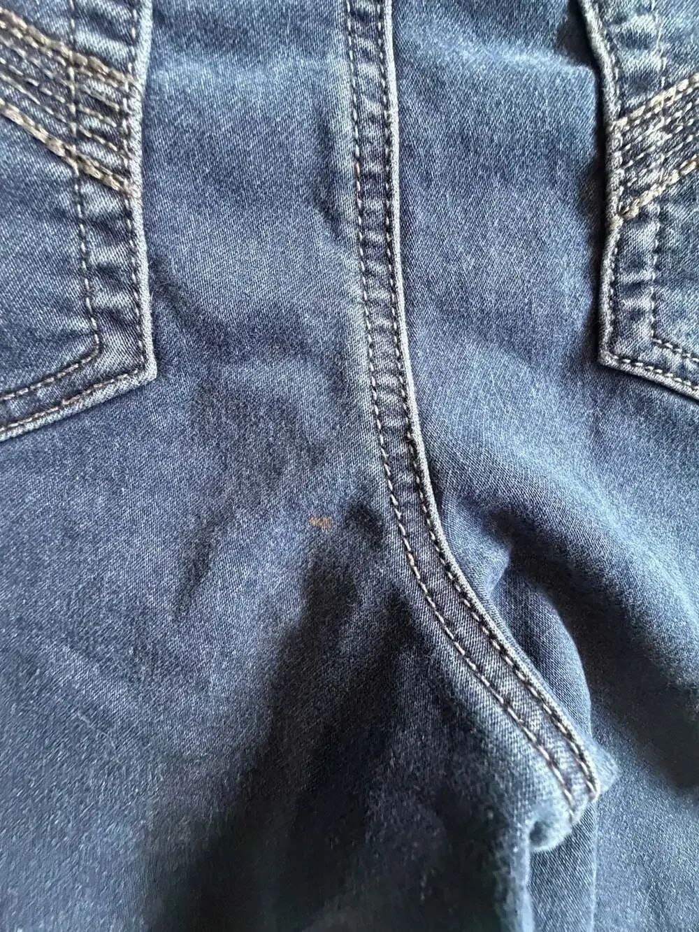 Justice Girls Size 14 Denim Pull On Shorts Drawstring Waist Dark Wash